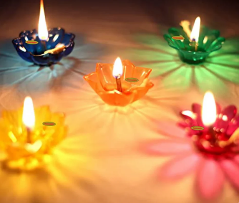 3D Diya 12 Piece Set